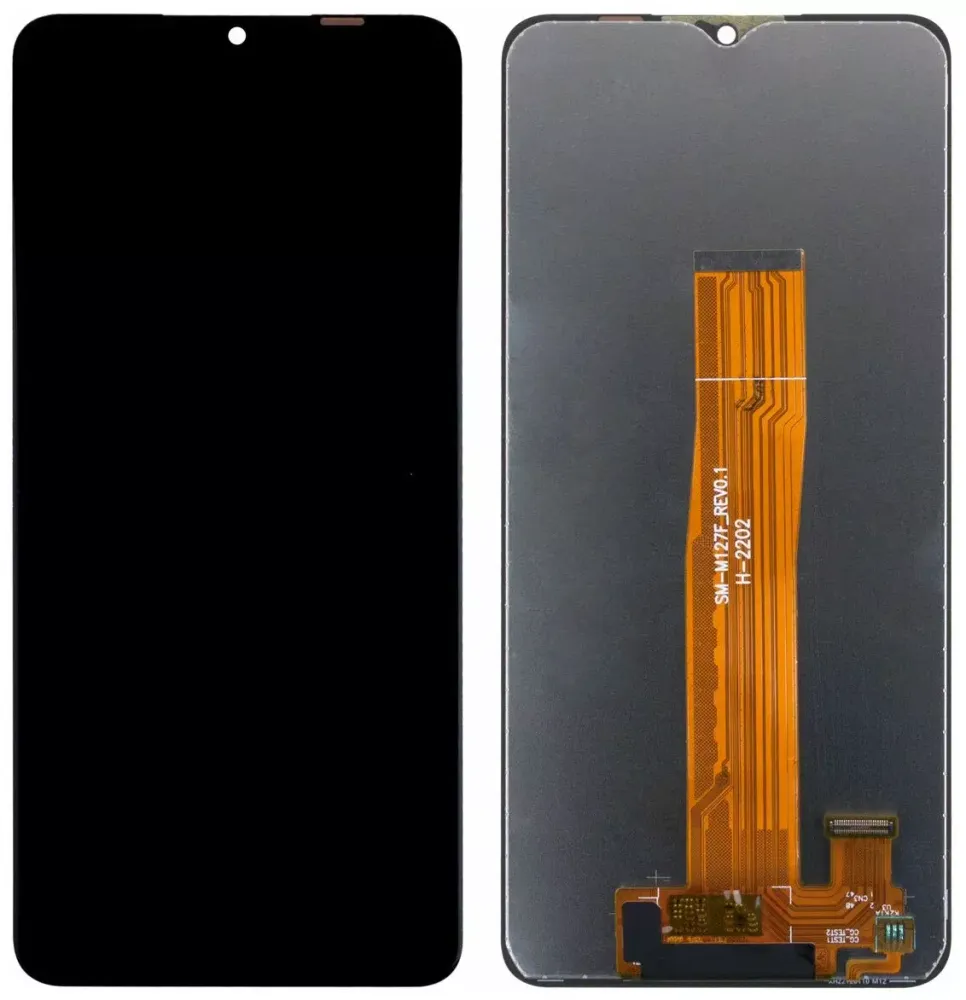 Дисплей для Samsung M127F (M12) в сборе с тачскрином Черный - OR