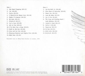 Paul McCartney & Wings / One Hand Clapping (2CD)