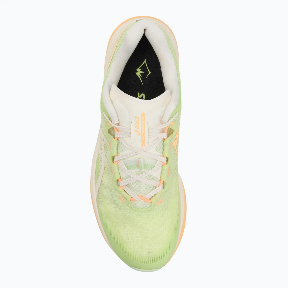 Кроссовки для бега ASICS Fujispeed 4 lime green/cream