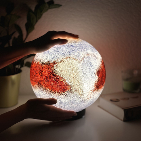 Светильник Плутон 25 см