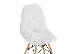 Деревянный стул Kvadro 1 white / wood