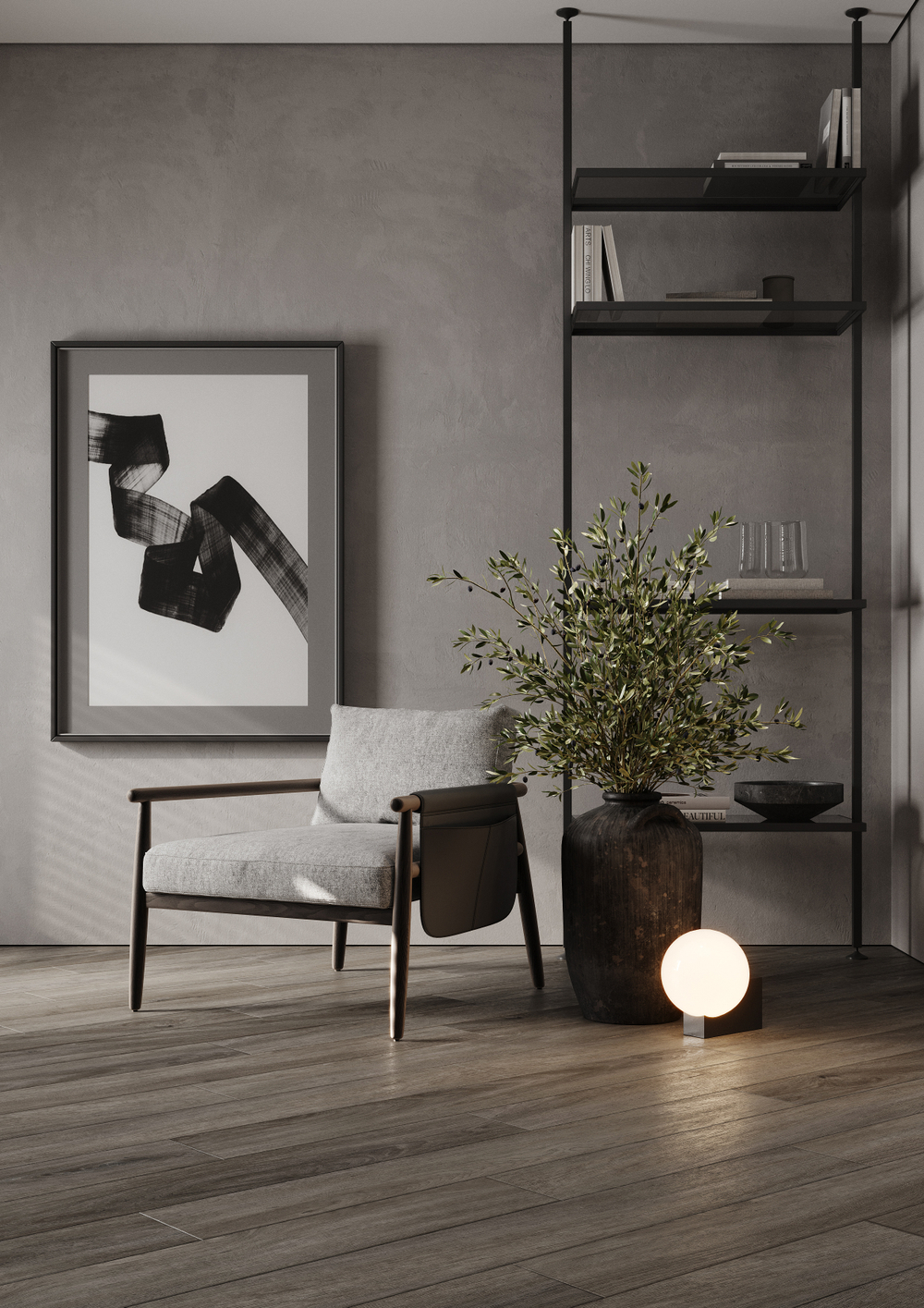 Кварц-виниловая плитка Fargo Comfort LVT Дуб Честер 20-9118-09 крашеная фаска