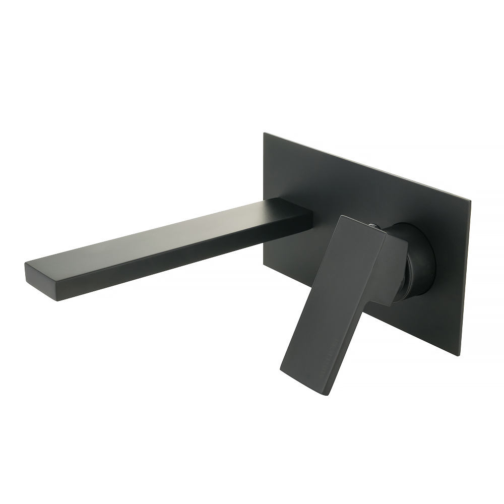 Купить Смеситель для раковины Migliore Kvant Black 30436 черный встроенный