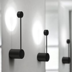 Бра Via Pin Wall L29,5 Black By Imperiumloft