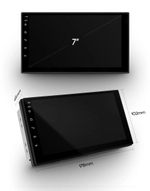 2DIN магнитола - Teyes CC2 PLUS монитор 7" IPS на Android 10, ТОП процессор, 4G SIM-слот, 4/32 Гб