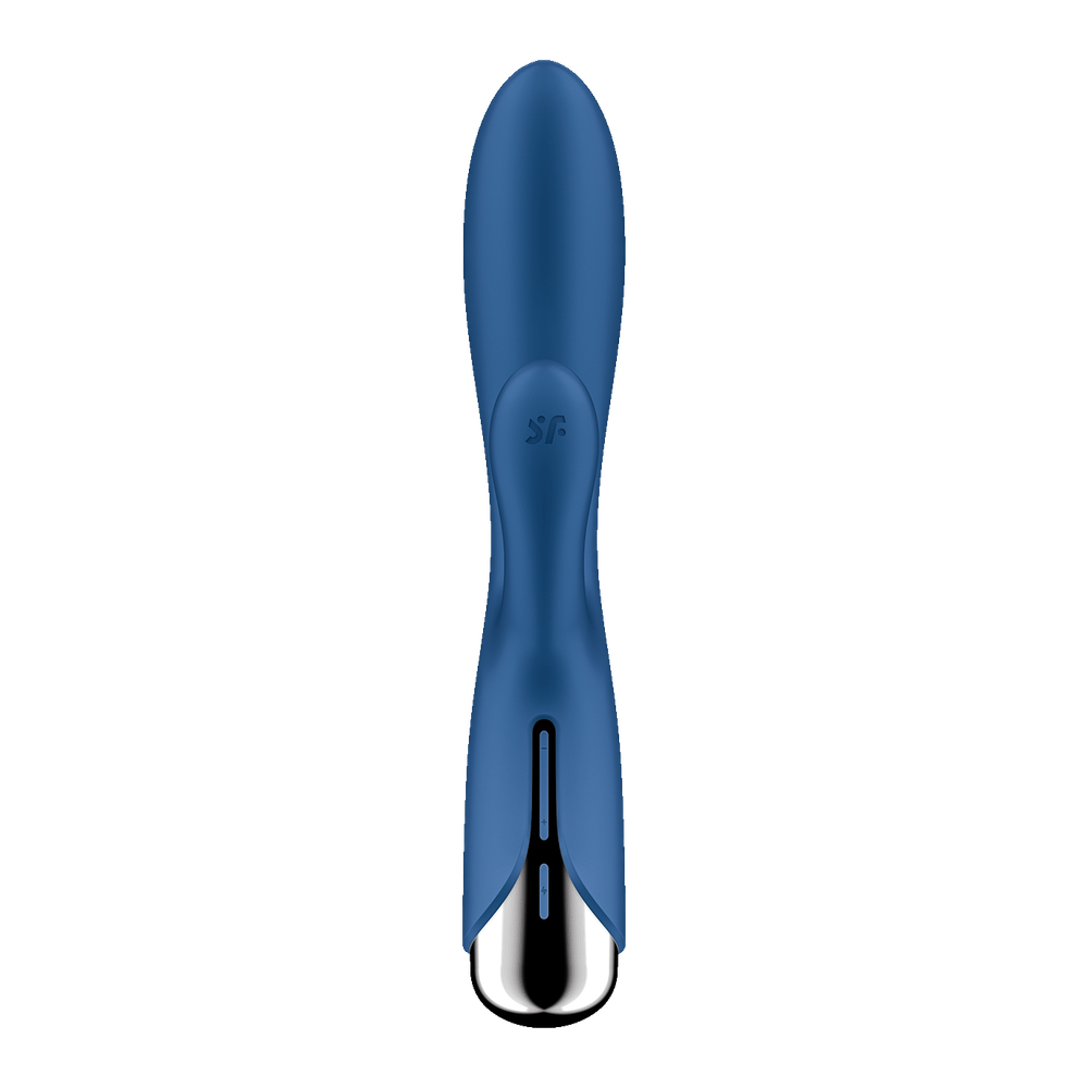 Вибратор кролик Satisfyer Spinning Rabbit 1, голубой