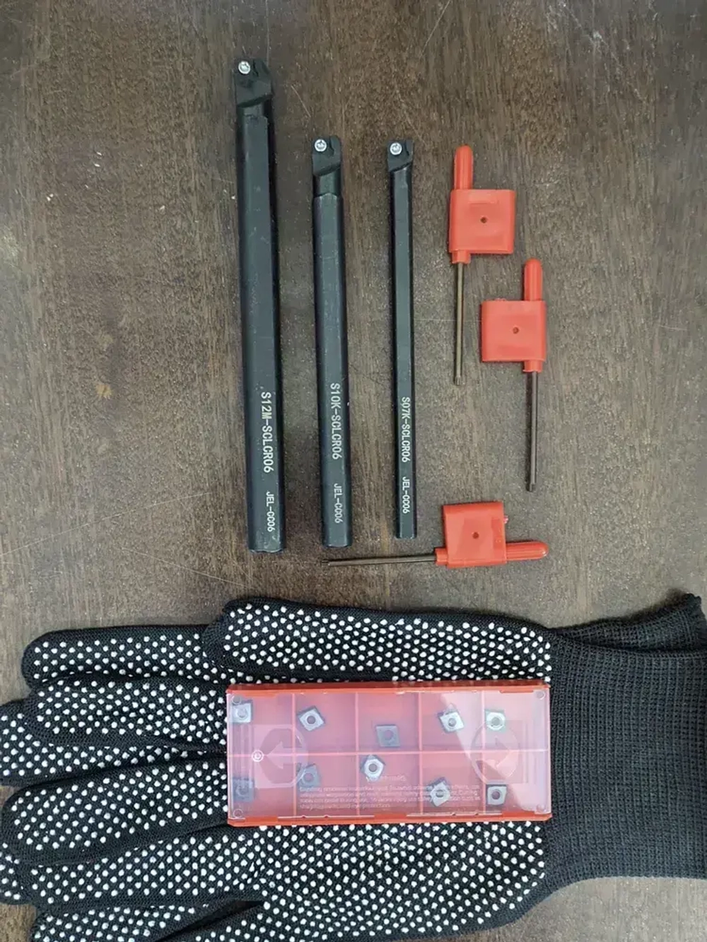 Резец токарный расточной / Набор расточных резцов 3 шт