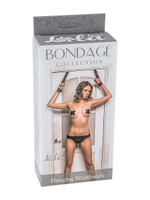 Подвесные наручники для двери Hanging Wristbands One Size (черный) (Цвет: черный)