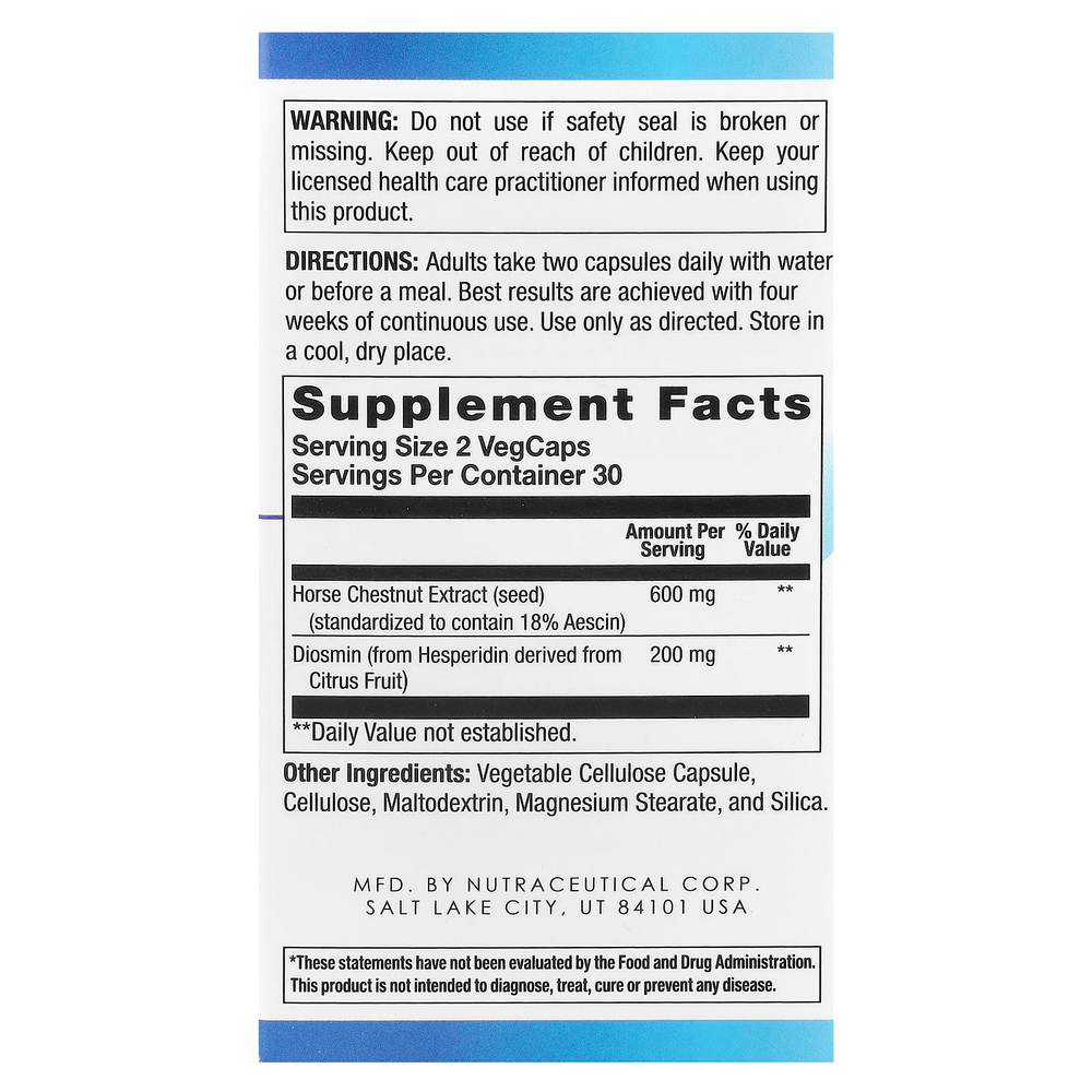 BodyGold, Venastat®, 60 растительных капсул