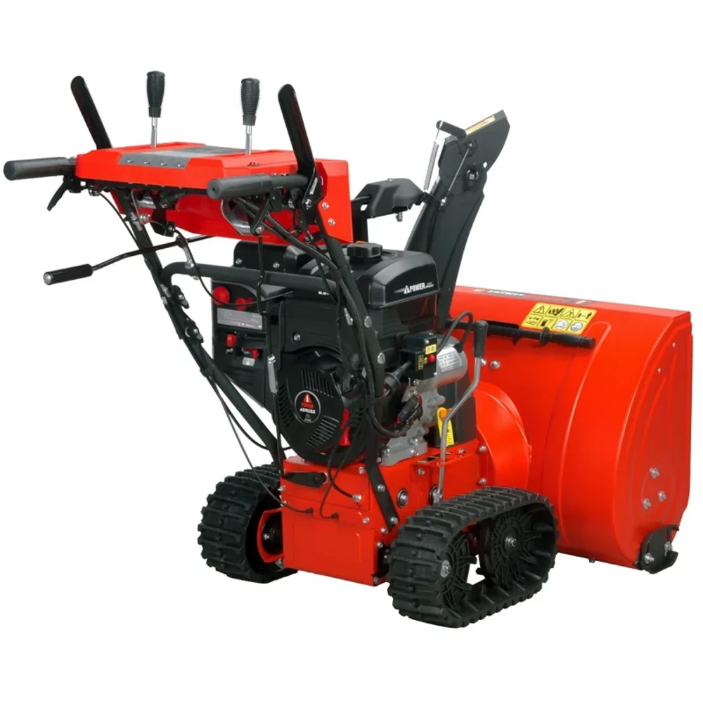 A-iPower AS7615LE бензиновый снегоуборщик 15 л.с, ковш 76 см, выброс 12 м, 6 вперед/2 назад 41208