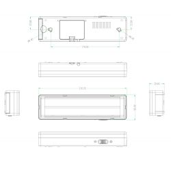 Аварийный светильник светодиодный ЭРА DBA-104-0-20 непостоянный 44LED 6ч IP20 стрелка