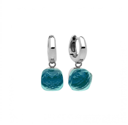 Серьги Qudo Firenze blue apatite 300030 BL/S цвет синий