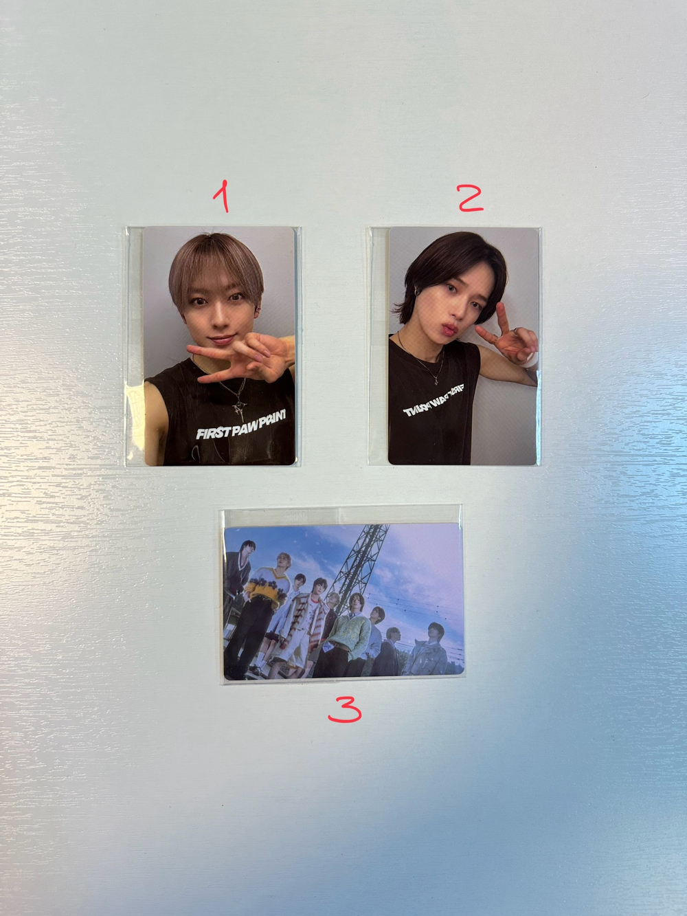 Фотокарты &TEAM - 'Samidare' (weverse shop)