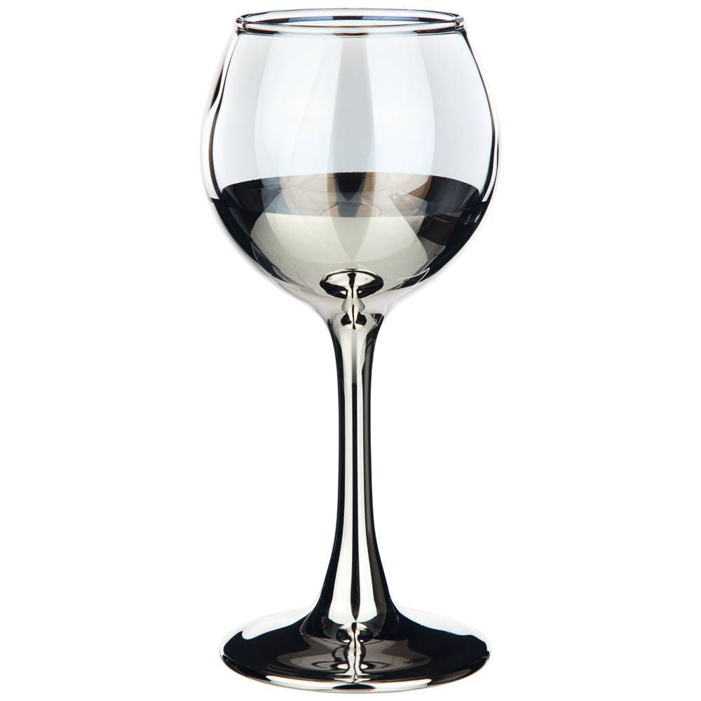 НАБОР РЮМОК ИЗ 6 ШТ "ЧЕРНОЕ МОРЕ ДЕМИ СЕРЕБРО" 65 МЛ