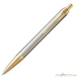 Шариковая ручка Parker IM Premium K323 Grey GT (1931687)