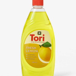 Гель для посуды TORI Fresh Lemon 900 мл