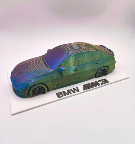 3d модель автомобиля BMW M3 (G80)