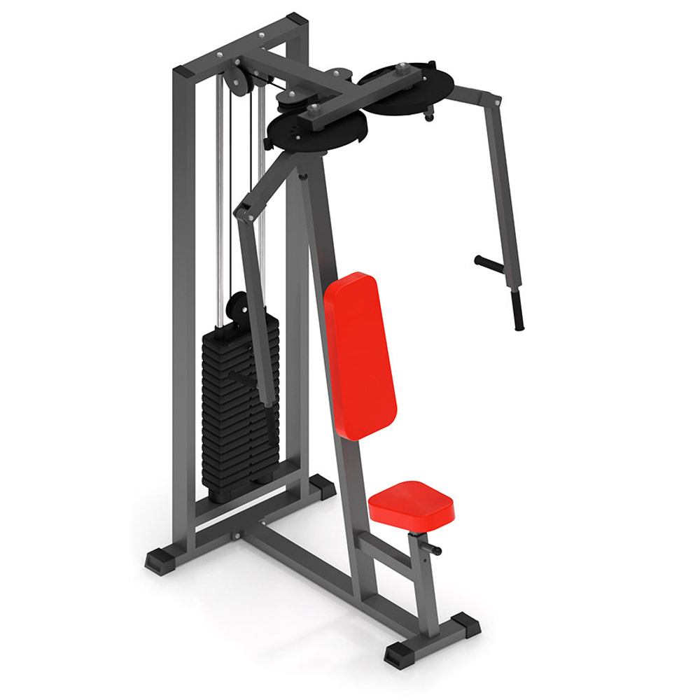 Баттерфляй – задние дельты Серый