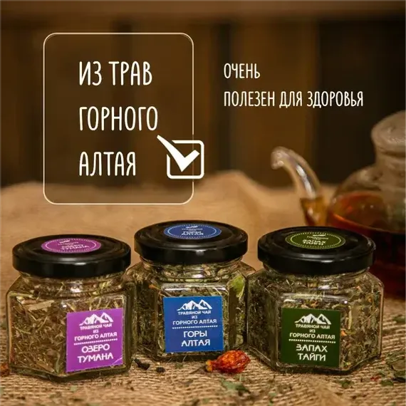 Подарочный набор из 4х видов чая