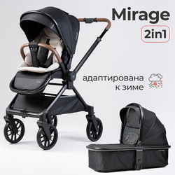 Детская коляска 2 в 1 Tomix Mirage Black