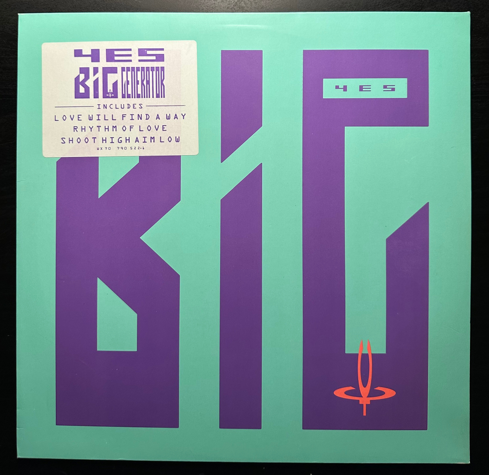 Yes - Big Generator (Германия 1987г.)