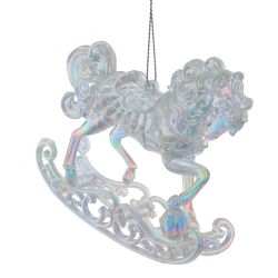GAEM Украшение новогоднее "Лошадка", L11 W2,5 H9,5 см