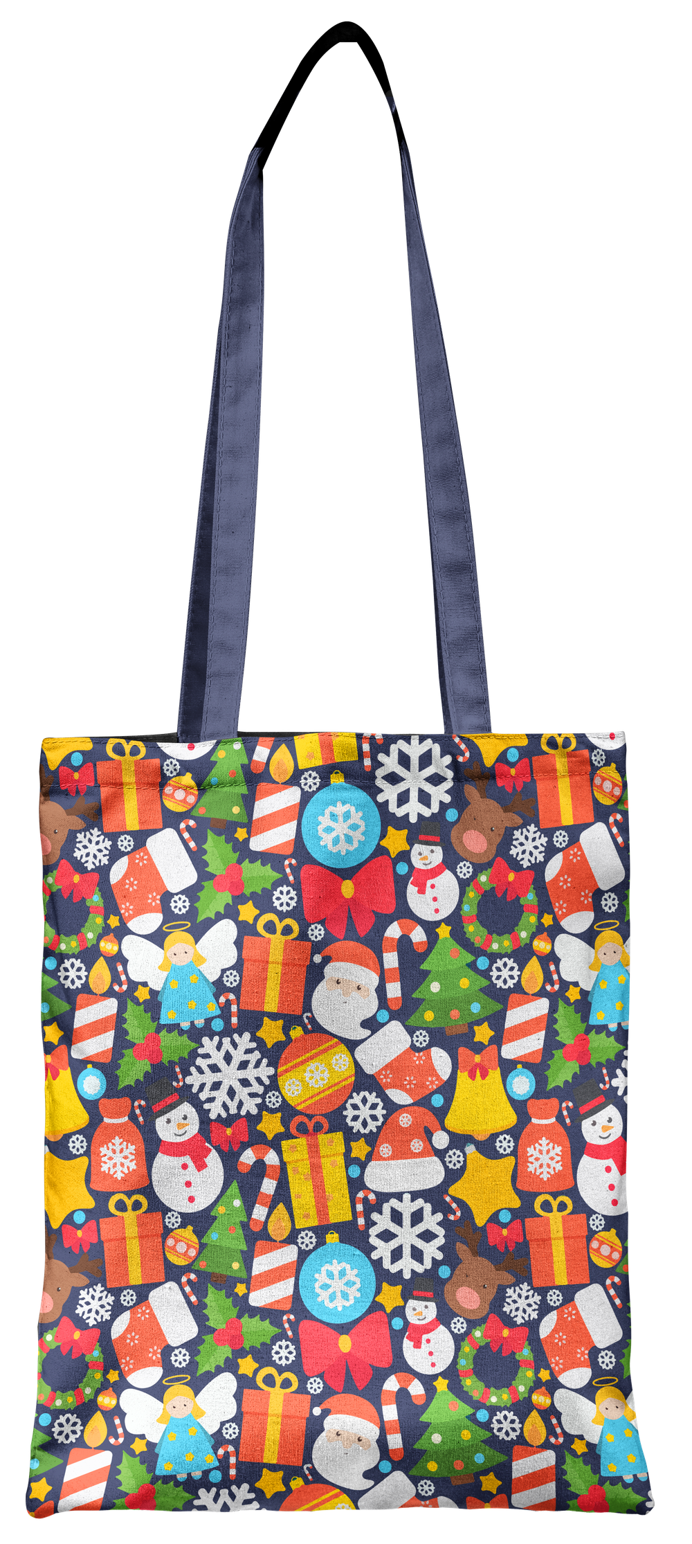 Шоппер Подарочки (синий)