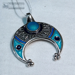 Подвеска "Лунница" эмаль большая