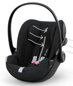 Автокресло Cybex Cloud G i-Size с базой isofix Base G Moon Black Plus