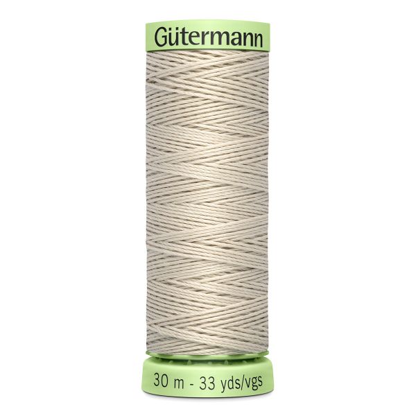 Нитки отделочные Gutermann Top Stitch 30 (30 метров), 5 кат. | 299 св.серо-бежевый