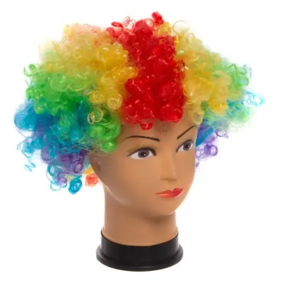 Парик карнавальный «Афро кудри», Мультицвет