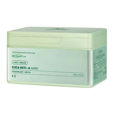 Набор масок для сужения пор с ретинолом VT Cosmetics Cica Reti-A Mask (30 шт)