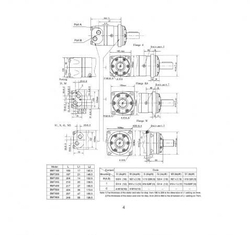 Гидравлический мотор BMT 630 (аналог MT 630)