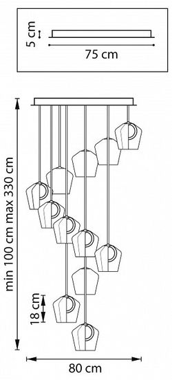 Подвесной светильник Lightstar Caramello 796229
