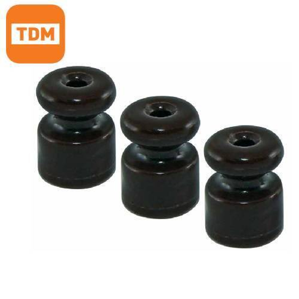 Изолятор керамический (черный) TDM SQ2802-0021