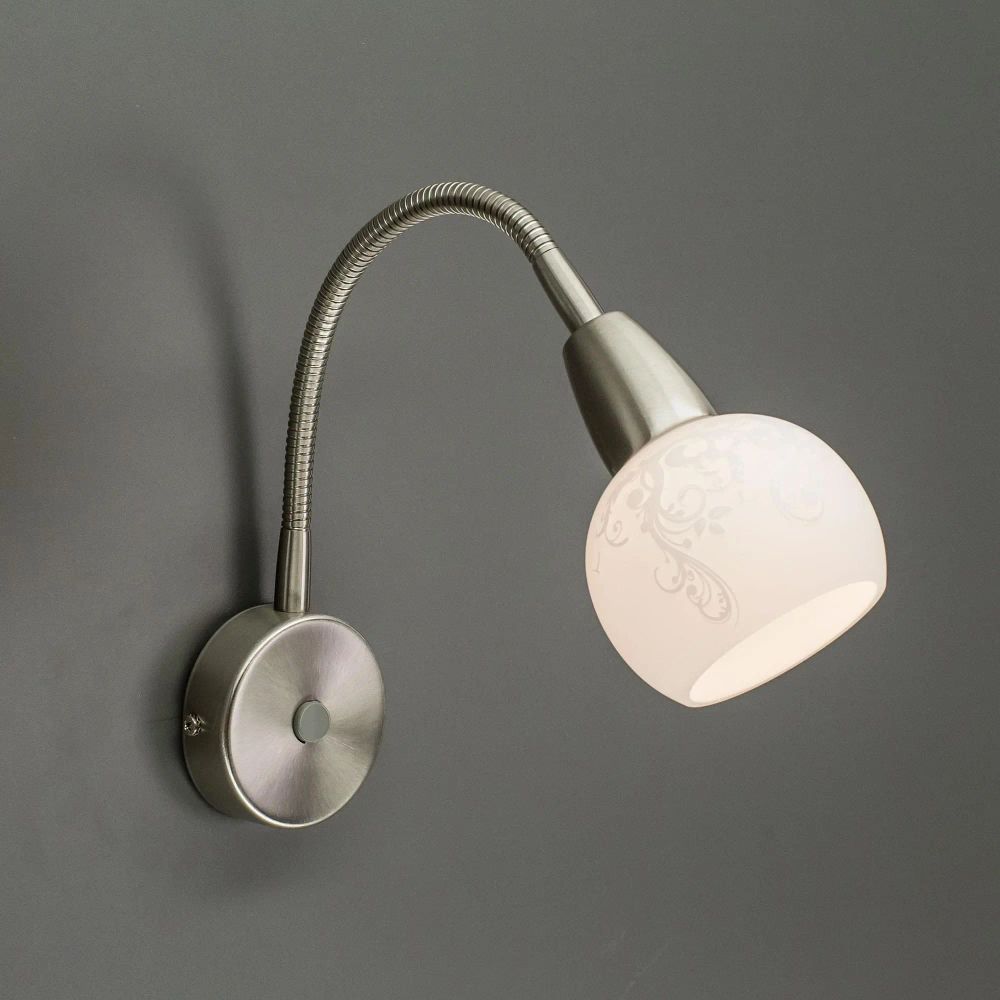 Citilux Соната CL520311 Спот гибкий с выключателем Матовый Хром