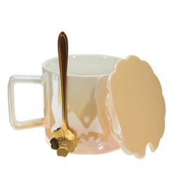 GAEM Кружка с крышкой, 420 мл, L13 W10 H9 см, 4в.