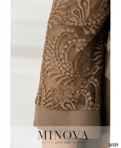 Платье 8619-1-мокко Minova