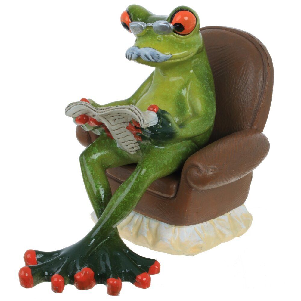 GAEM Фигурка декоративная "Лягушка", L8 W13 H10 см, 2в.