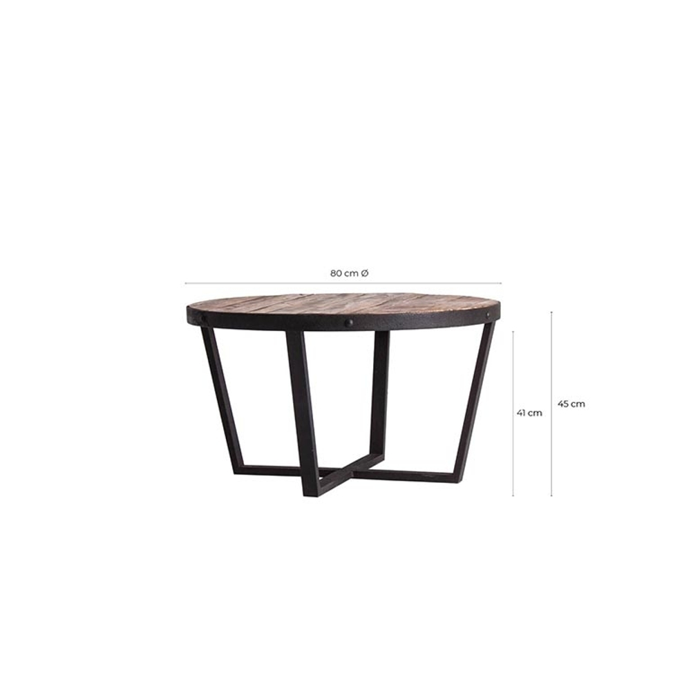 Круглый журнальный столик Minot 80 см