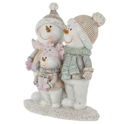 GAEM Фигурка декоративная "Снеговики", L10 W4,5 H11 см
