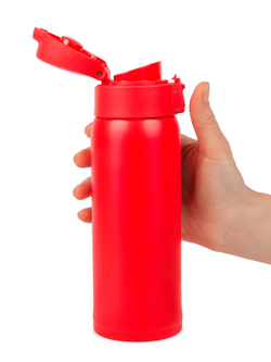 Термокружка Relaxika 701 (0,48 литра), красная (без лого)