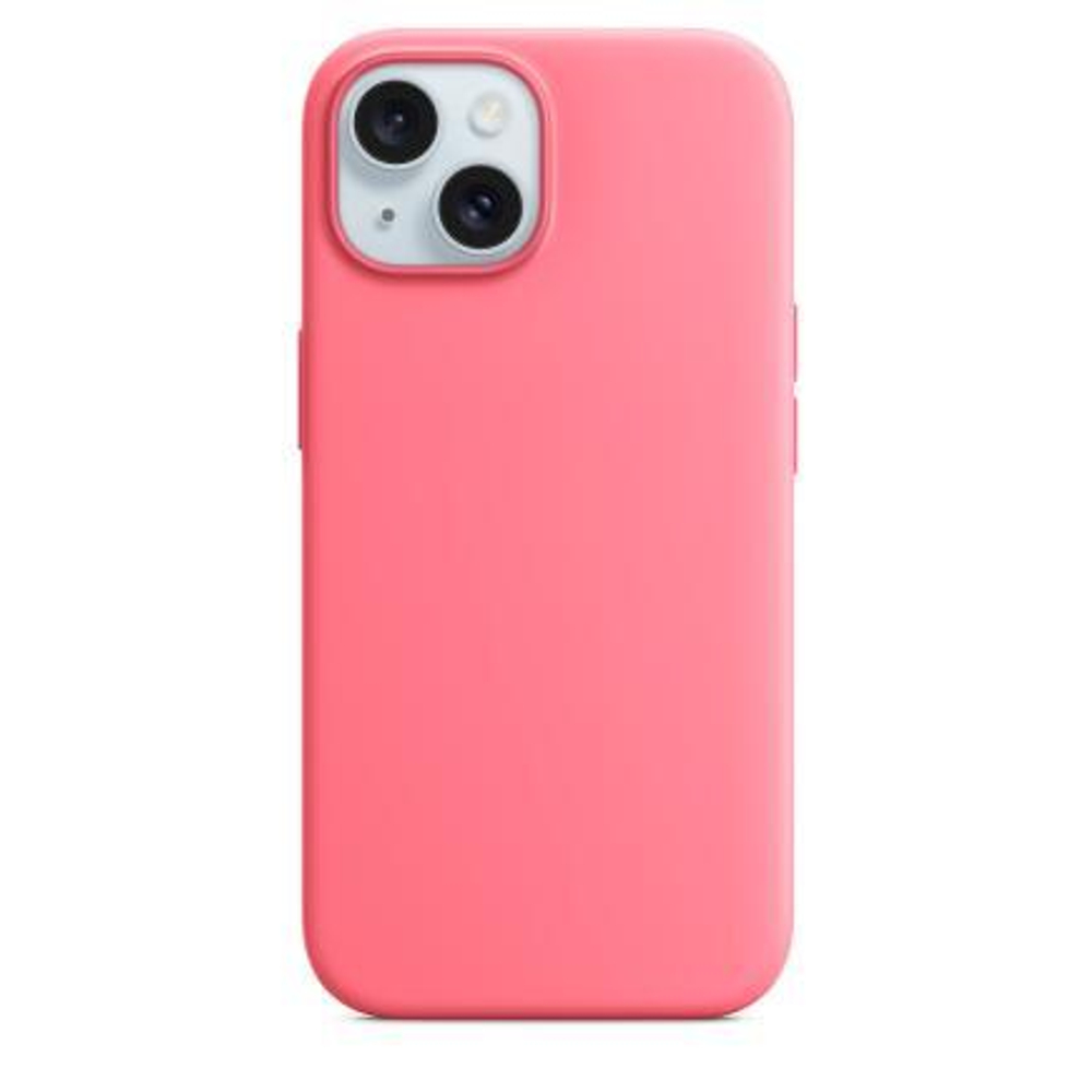 Силиконовый чехол с поддержкой MagSafe Apple Silicone Case для iPhone 15