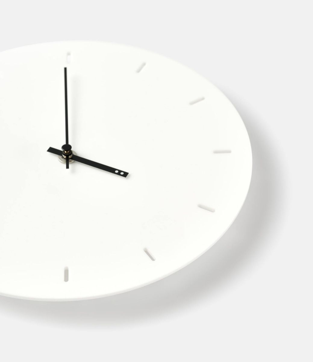 TOO Designs Minimal Clock White — настенные часы