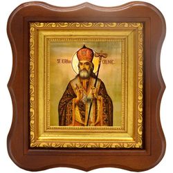 Каллиник I, патриарх Константинопольский святитель. Икона на холсте.