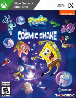 SpongeBob SquarePants: The Cosmic Shake (диск для Xbox One/Series X, интерфейс и субтитры на русском языке)