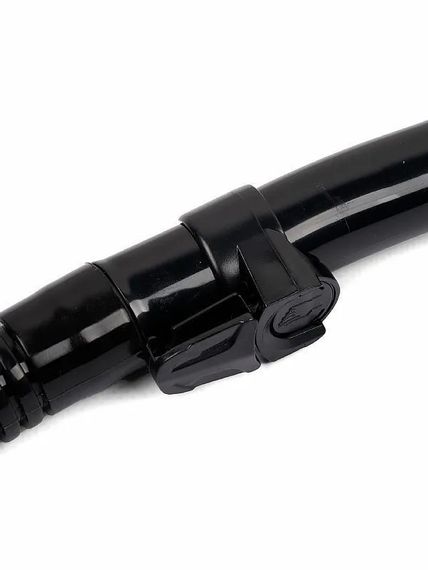 Трубка Sargan Снорклер сухая 2 клапана черный