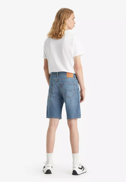 Шорты джинсовые мужские LEVI'S 405 STANDARD SHORTS DARK INDIGO - WORN IN