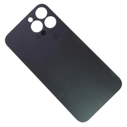 Задняя крышка для Apple iPhone 13 Pro Max Серый (широкий вырез под камеру) - Премиум