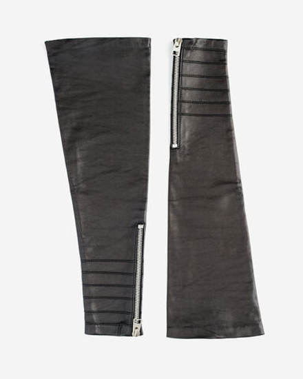 Рукава из натуральной кожи